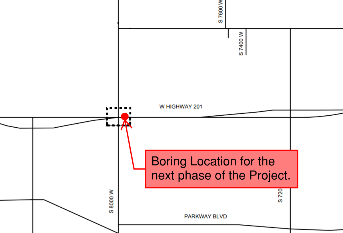 Westside 1B Project Location